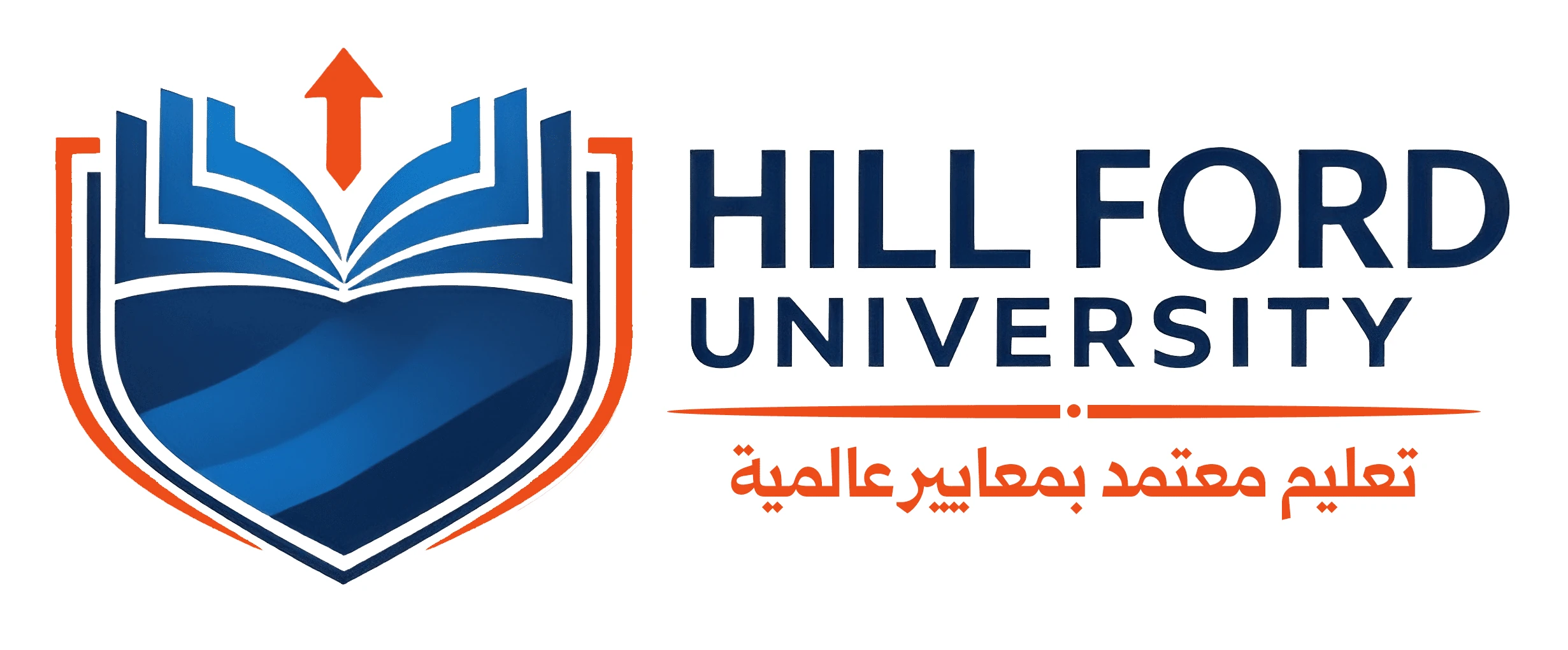 شعار جامعة هيلفورد الدولية